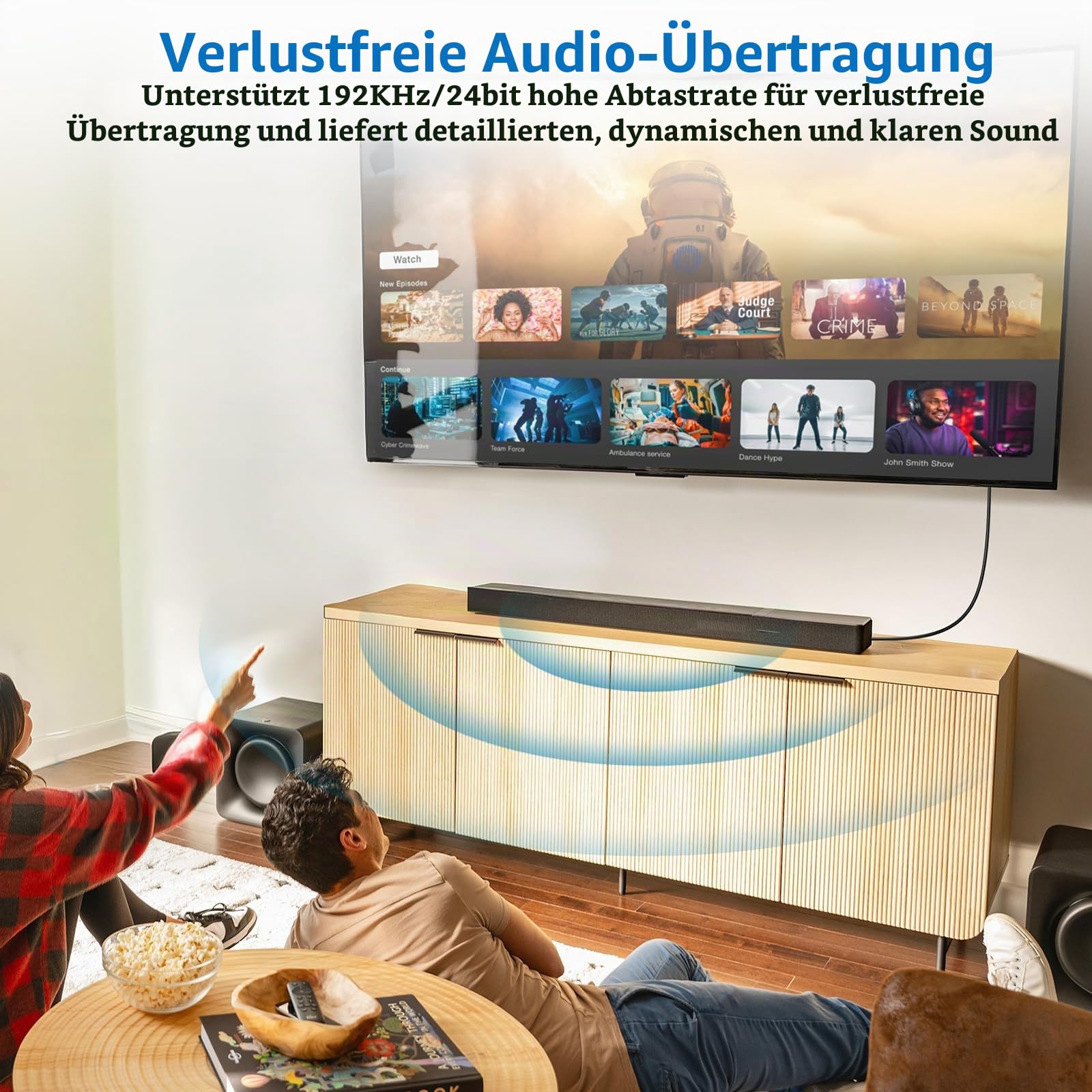 AUTOUTLET HDMI eARC/ARC Audio Extraktor, 192kHz eARC ARC zu Optisch Konverter, All-in-One 150cm Audio Extractor Adapterkabel unterstützt Dolby DTS 5.1 PCM 2.0 für TV zu Soundbar Lautsprecher Heimkino 5