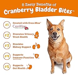 Zesty Paws Cranberry Supplement for Dogs - Bladder