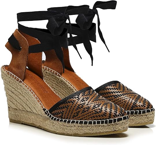 orange espadrille sandals