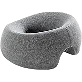 Winmist Glimpse Prone Pillow Face Down Pillow for Sleeping Face Cradle for Massage Table Memory Foam for Massage Office Home Drive & Travel Essentials (Gray)