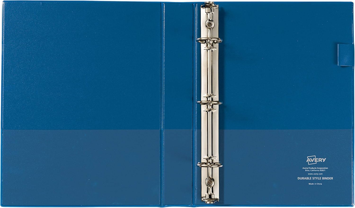 Avery Mini Durable 3 Ring Binder, 1" Round Rings, Holds 5.5" x 8.5" Paper, 1 Painted Floral Binder (18444) : Office Products