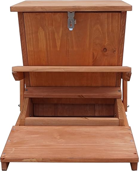 Amazon Com Yard Tuff Ytf 01swf Automatic Wooden Chicken Feeder
