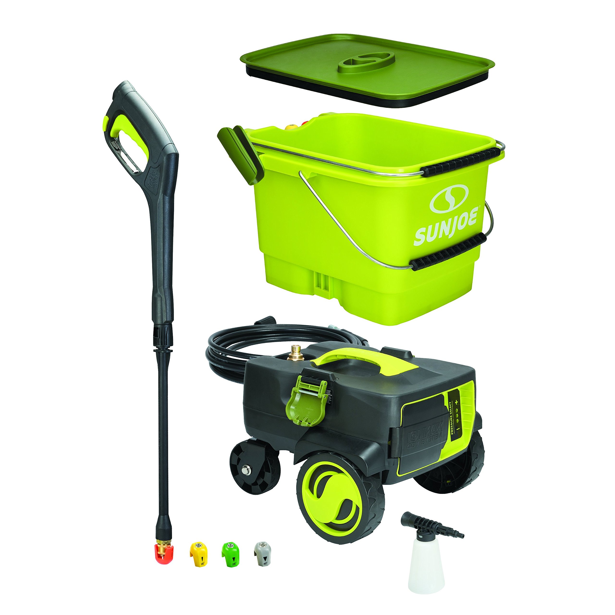 Sun Joe SPX6001C 1160 MAX PSI 40V Cordless Pressure Washer, Kit (w/4.0