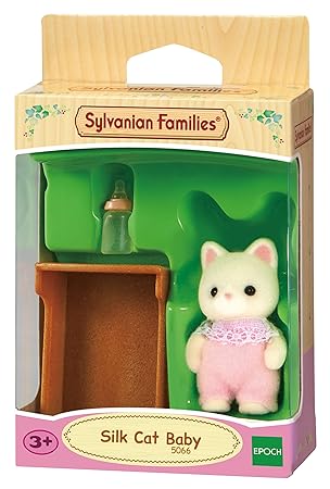 sylvanian families tuxedo cat baby