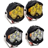 MEUS RACING RC Car LED Lights Kit - 1/10 &amp; 1/8 Scale RC Crawler Accessories for Axial SCX10, Wraith, Traxxas TRX4 &amp; TRX6, Redcat Gen8 Upgrades