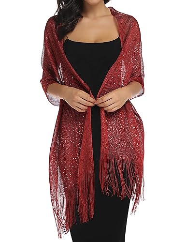 sachin and babi light blue dress Formal Shawls And Wrap For Evening Dresses Butterfly Embroidered Shawl Lace  Triangle Scarf Sheer Shawl With Fringe main image 0