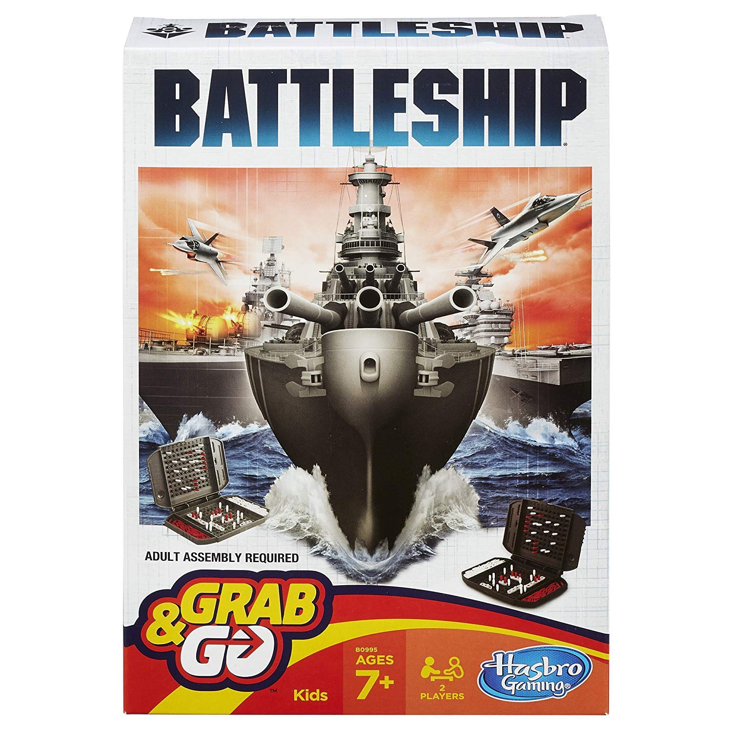 Hasbro Battleship Grab and Go Game (Travel Size)