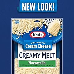 Kraft Natural Shredded Mozzarella with Philadelphia Cream Cheese (8 oz Bag)
