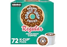 The Original Donut Shop Keurig Single-Serve K-Cup Pods, Regular Medium Roast Coffee, 72 Count