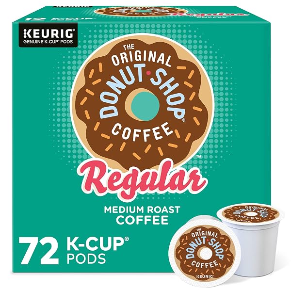 THE ORIGINAL DONUT SHOP REGULAR KEURIG SINGLE-SERVE K-CUP...
