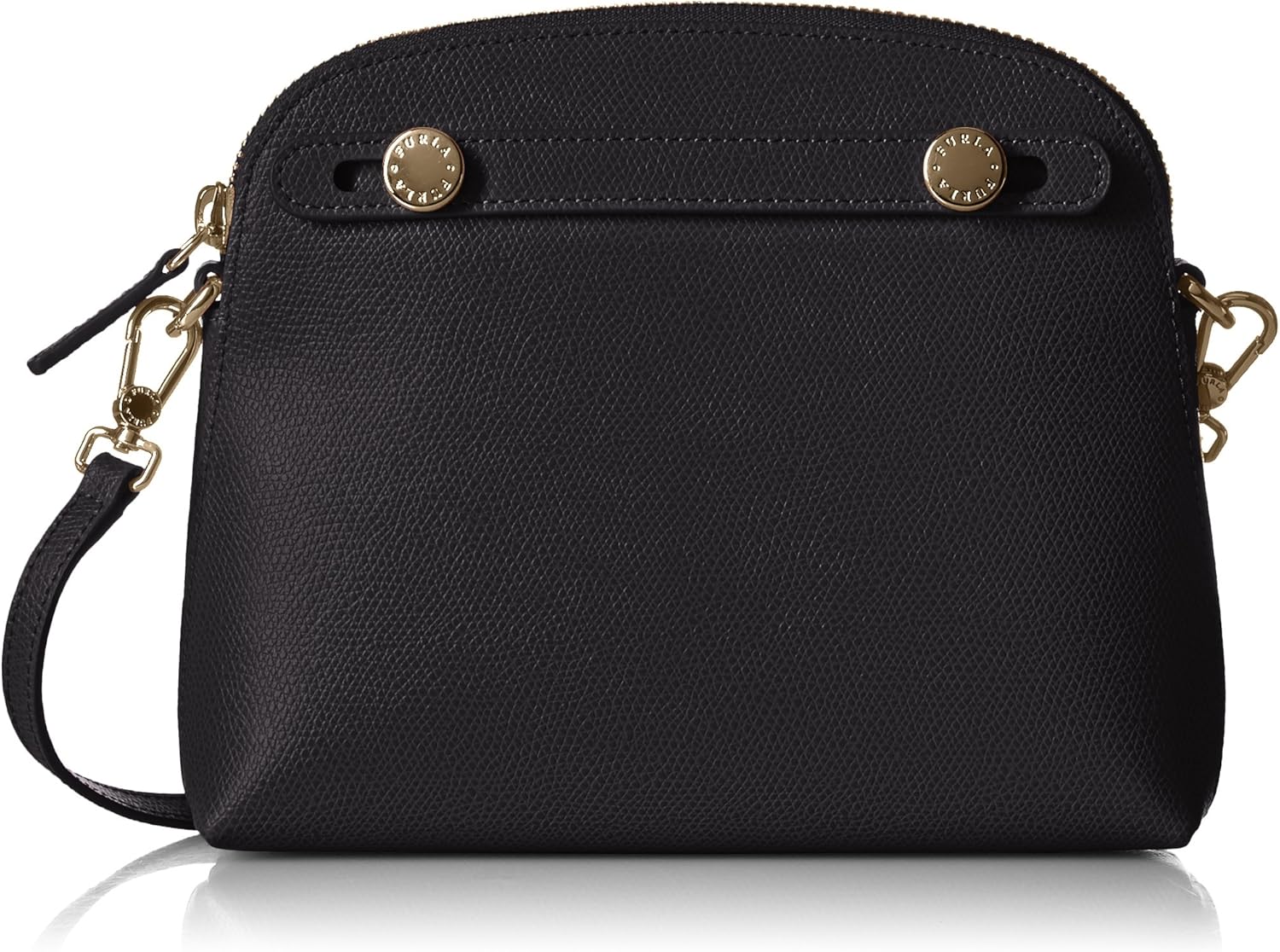 Furla Piper Xl Crossbody Pouch Onyx Handbags
