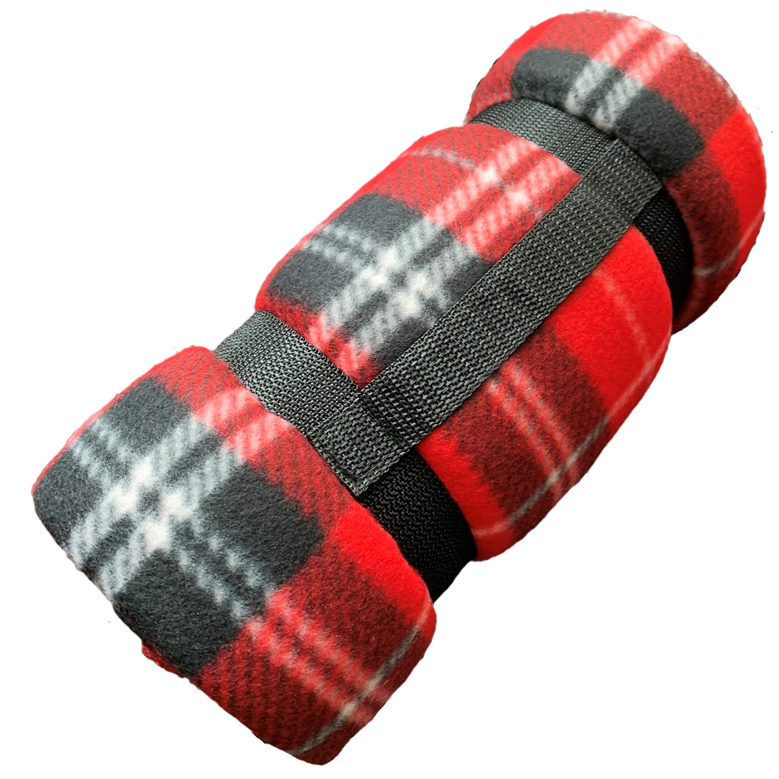 Sakura SS5303 Travel Blanket 180 cm x 120 cm, Tartan