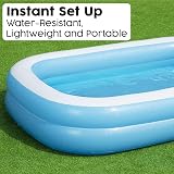 Bestway Family Pool 106 x 69 x 20 inches 2 Ring Quick Deflation Valves view 4