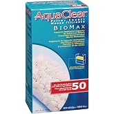 AquaClear BioMax Biological Material Remover Inserts for 50-Gallon Tank | Replacement Chemical Filter Media