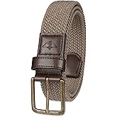 Dockers mens Casual Everyday Braided Fabric Fully Adjustable Web Belt