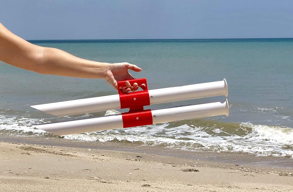 Surf Caddy Two Piece Sand Spike Carry System Sand