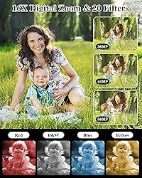 Digital Camera- 56MP FHD 1080P Camera for