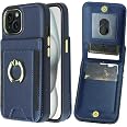 Custodia IPhone 12 Mini Con Portacarte: Protezione Resistente E Design Salvaspazio