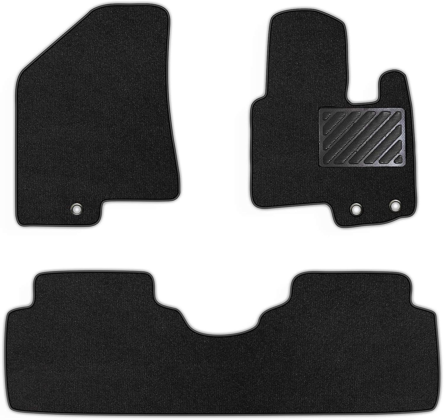 ZECOBER Car Floor Mats Fit For 20092015 Hyundai IX35 Tailored Deluxe