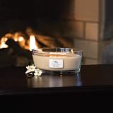 WoodWick Ellipse Vanilla Bean Candle with Hearthwick Flame 50 Hours view 4