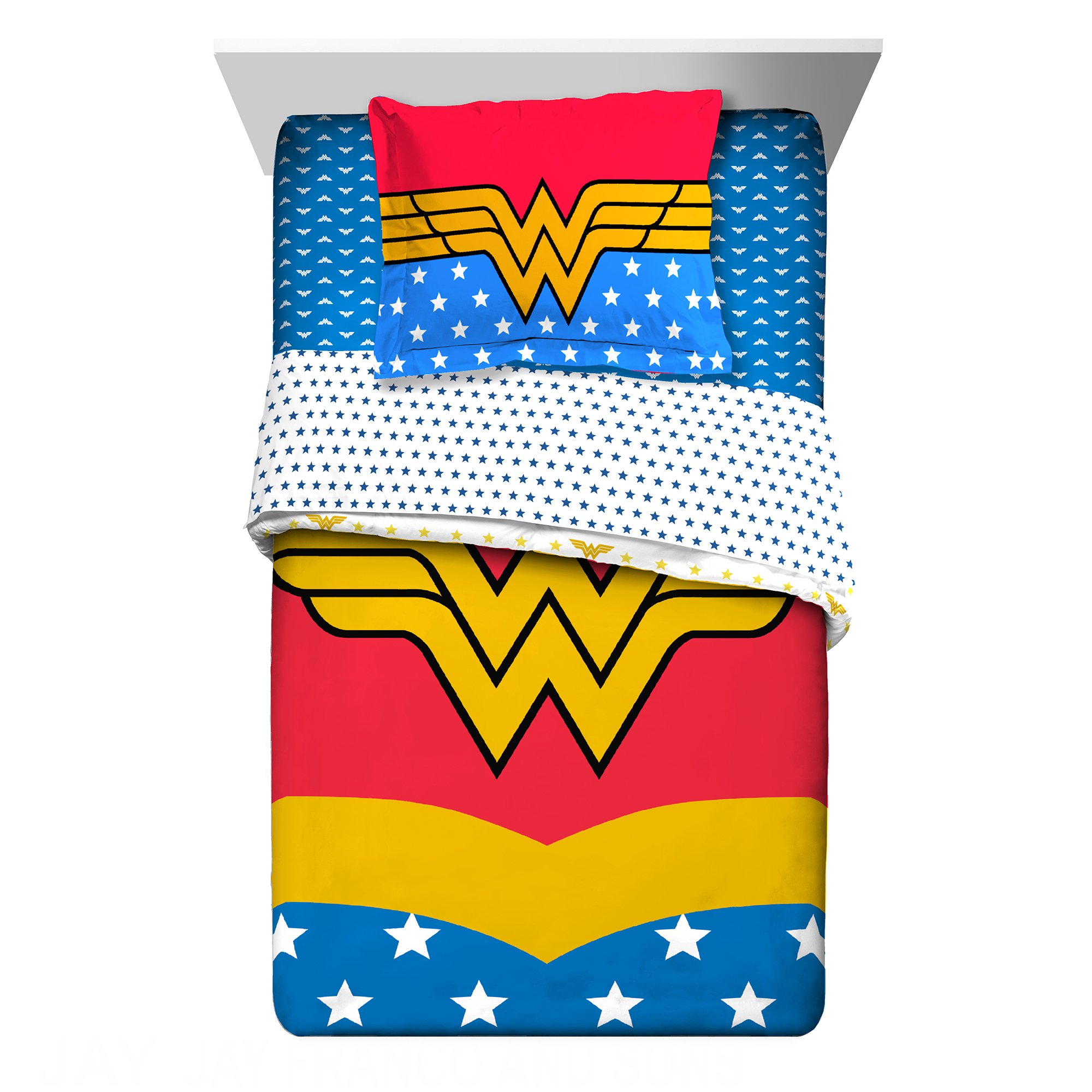 Franco Wonder Woman Girls Twin Full Comforter And Sham Set 830233392 Buy Online In Faroe Islands At Faroe Desertcart Com Productid 62982636