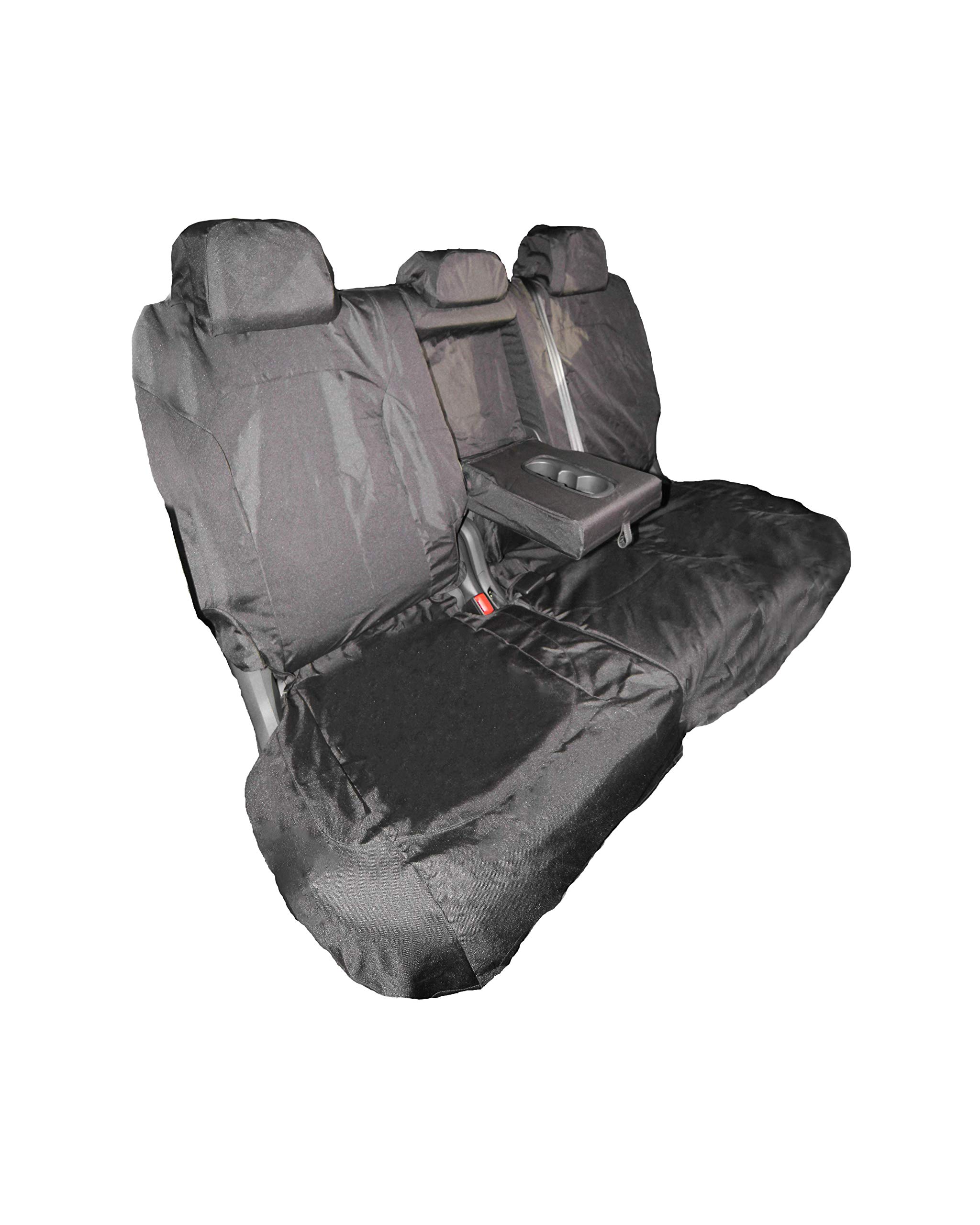 TOWN & COUNTRY COVERS | Volkswagen Toureg R-Line (2010-2018), VW Toureg R-Line Seat Cover Set, Waterproof, Heavy Duty, 600 Denier Material, Durable Material… (Rear Set)