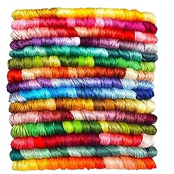 Premium Rainbow Color Embroidery Floss - Cross