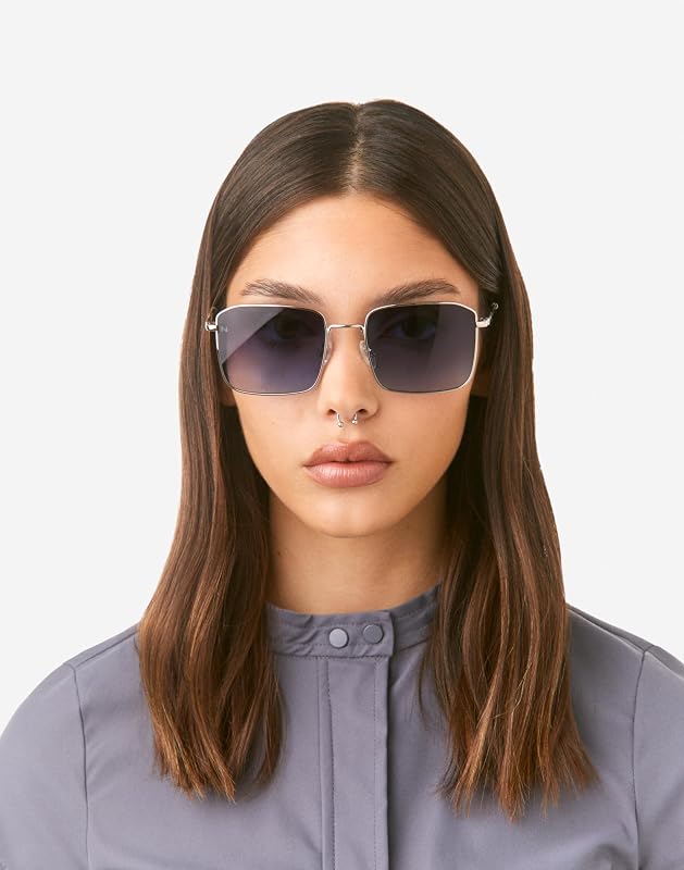 Sonnenbrille IRIS Silver Blue Denim für Herren und Damen