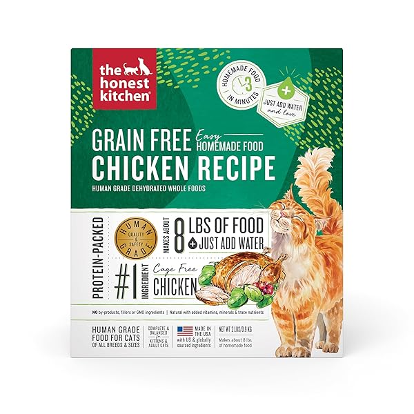 THE HONEST KITCHEN DEHYDRATED GRAIN FREE CHICKEN CAT...
