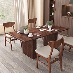 weselon 78 Inch Dining Table for 6 8 10, Modern