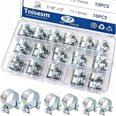 Zyutaosan Universal 10 X 2.5 Inch 64-74Mm  Silicone Turbo Pipe Hose Coupler T Bolt Clamps Stainless Steel