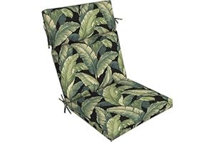 Arden Selections Outdoor Chair Cushion 20 x 21, Onyx Cebu