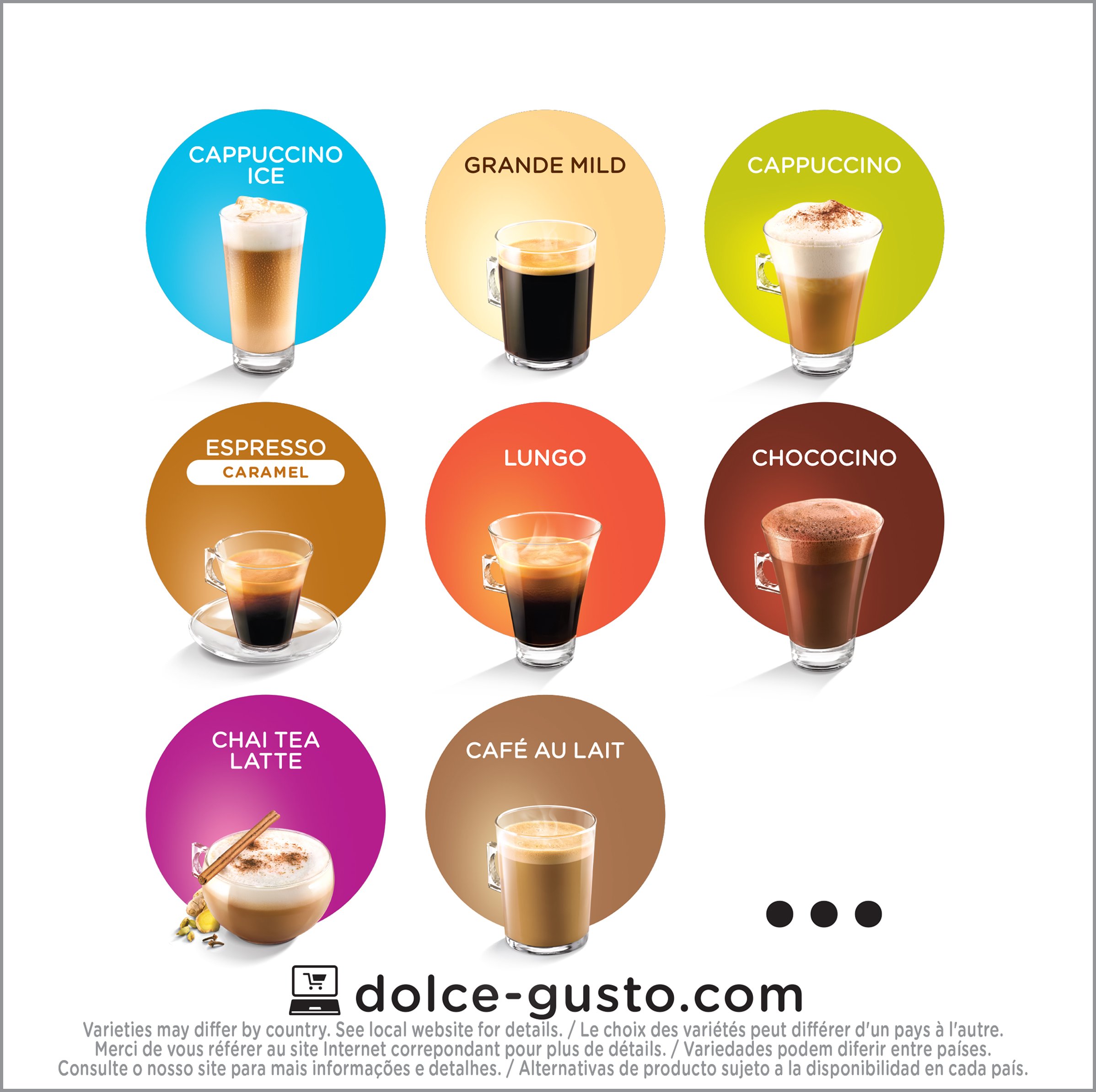 NESCAFÉ Dolce Gusto Coffee Capsules Mocha 48 Single Serve Pods, (Makes
