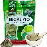 Hanan Dried Eucalyptus Leaves - Te de Eucalipto, Natural Eucalyptus Loose Leaves - Eucalipto Hojas Naturales Grown in Peru – Herbal Tea, Fresh Taste 1.4 oz (40 g)