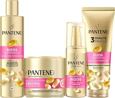 Rizos Definidos Pack Champú, Mascarilla, Acondicionador y Moldeador
