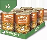 Lily's Kitchen Natural Adult Wet Dog Food Tin Sunday Lunch 6 x 400g Grain-Free view 4