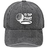 I'd Tap That Funny Golf Sun Hat Running Cap Mens Beach Hat Gifts for Mom Sun Hat