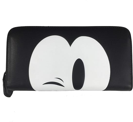 Amazon Caoch 長財布 ラウンドファスナー ディズニー ミッキー Mickey F アウトレット 並行輸入品 財布