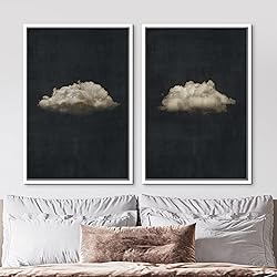 MUDECOR Framed Canvas Print Wall Art Minimalist