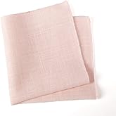 Spring Notion Linen Blend Pocket Squares for Men