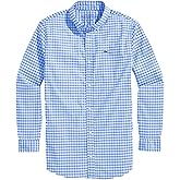 Vineyard Vines Boys On-The-go Gingham Button-Down Shirt
