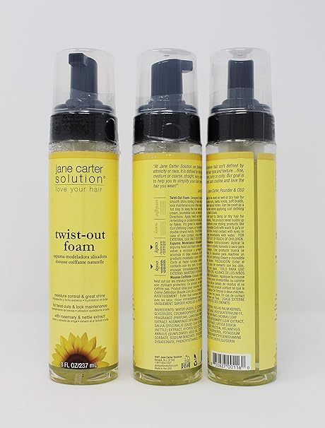 Amazon Com Jane Cosmetics Carter Solution Natural Twist Out Foam