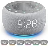 Buffbee Sound Machine & Alarm Clock 2-in-1, 18