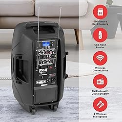 Pyle PPHP1299WU.5 Karaoke Portable PA Speaker