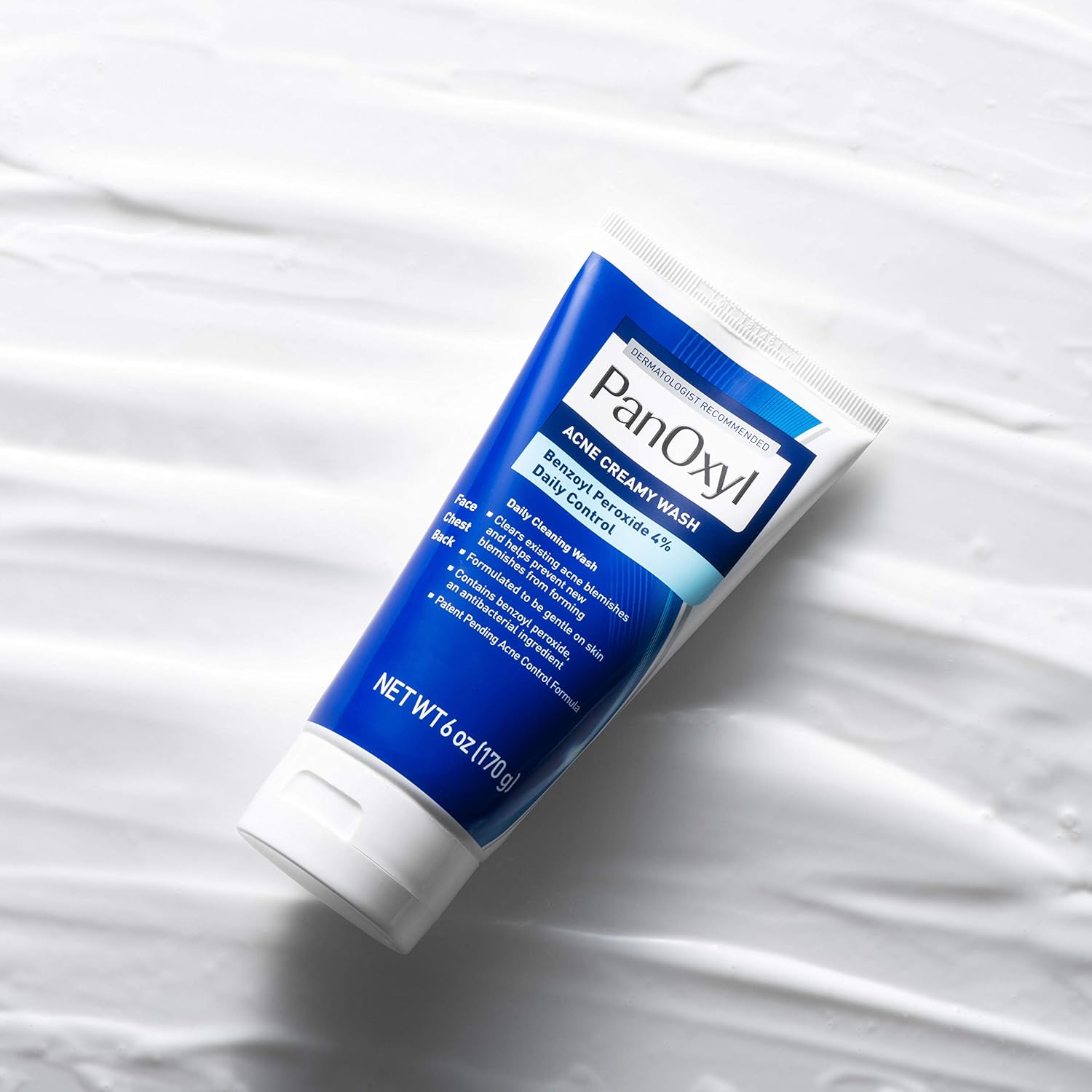 PanOxyl Antimicrobial Acne Foaming Wash, 4% Benzoyl Peroxide, 6 Ounce : Health & Personal Care