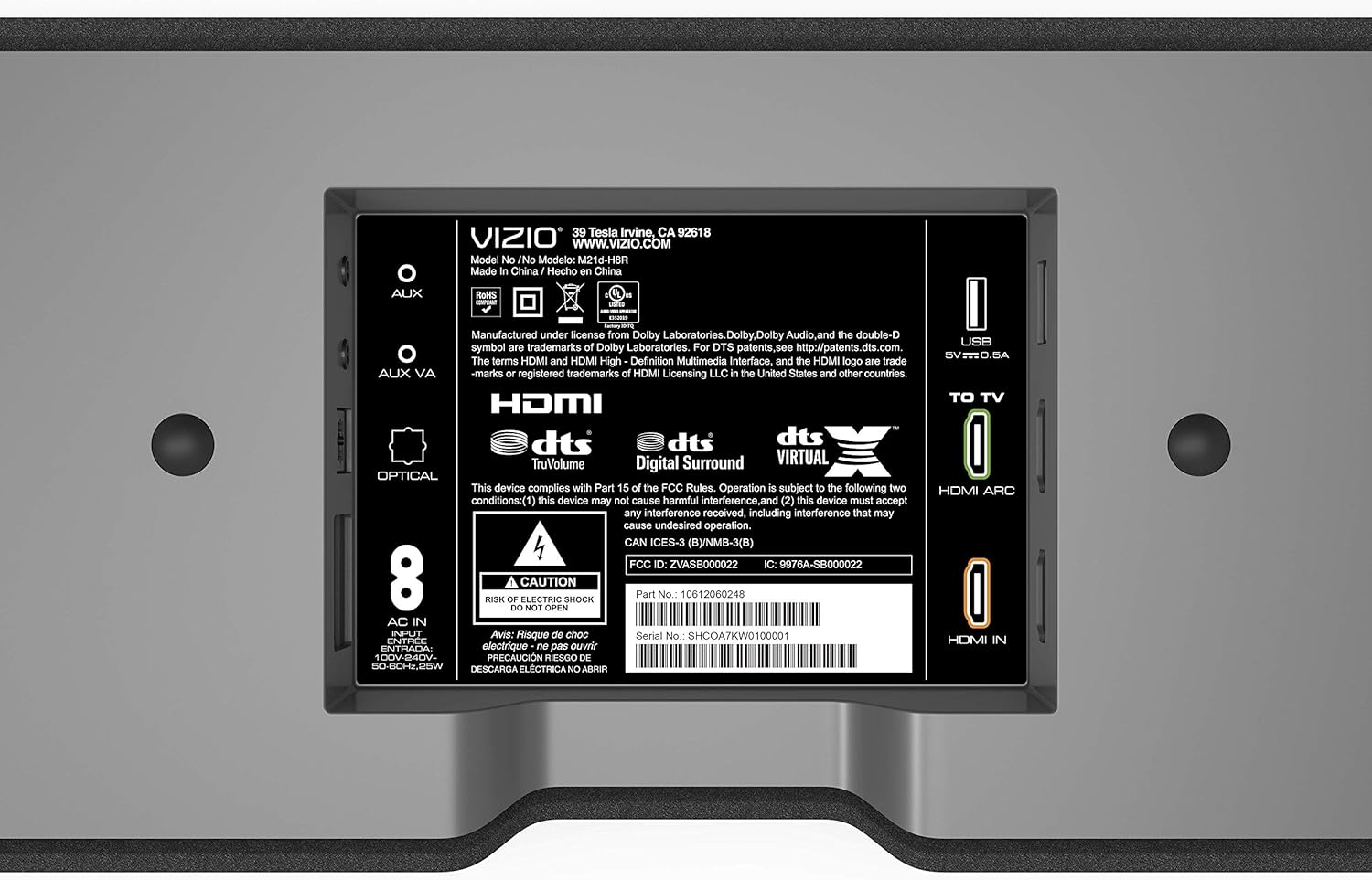 vizio sound bar 39 tesla