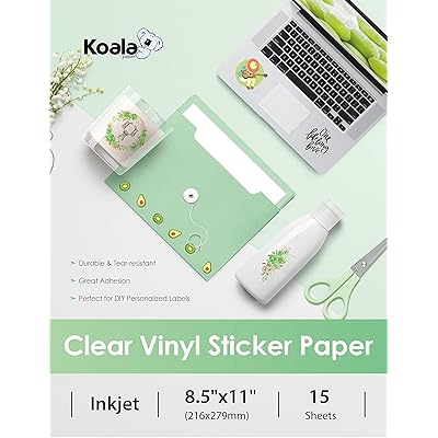 clear vinyl sticker