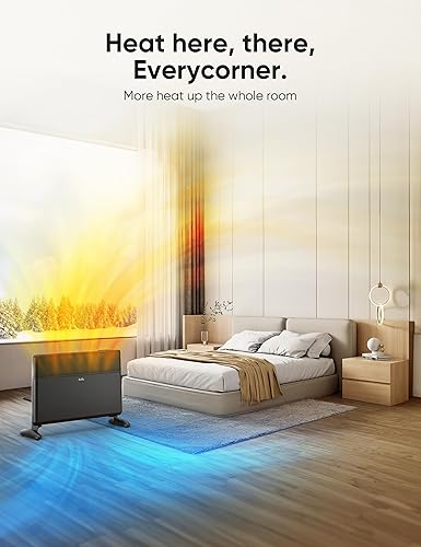 Ballu Convection Space Heaters for Indoor Use,1500W Whole Room