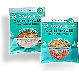 Outer Aisle Gourmet Cauliflower Sampler Pack | Keto, Low Carb, Grain-Free, Gluten-Free | 5 Pack (Fan Favorite Variety Pack)