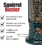Jacobi Jayne Squirrel Buster Bird Feeder – Squirrel Proof Seed Feeder view 6